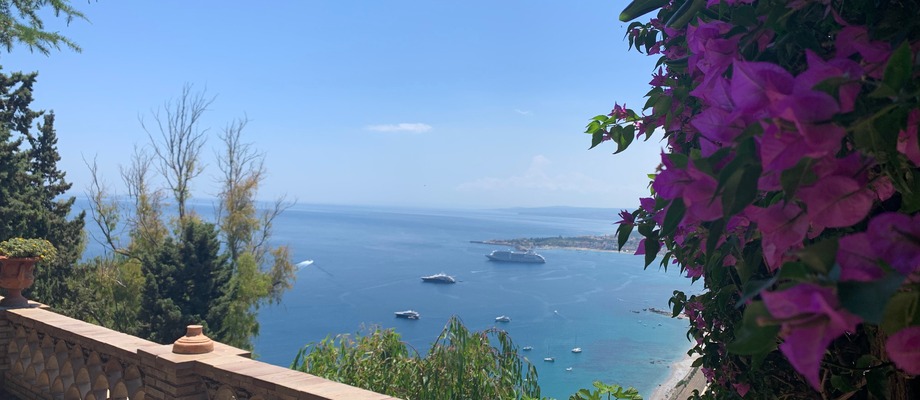 Taormina coastline, Sicily
