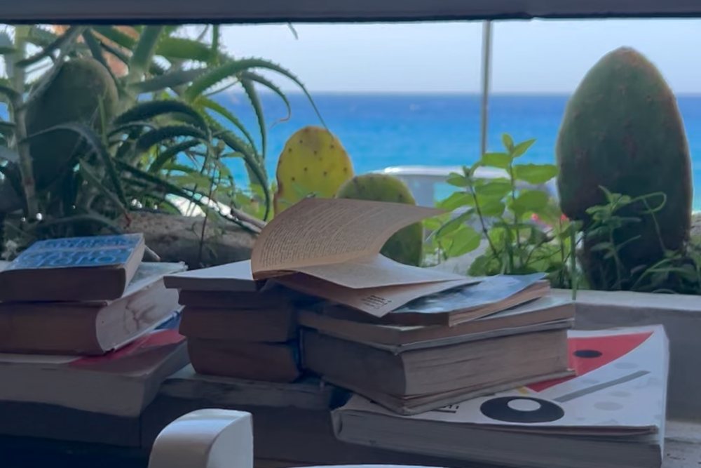 A quiet corner to read